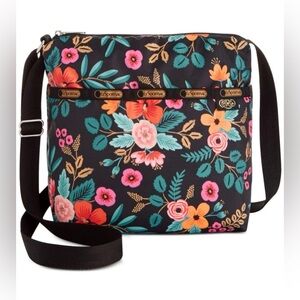 LeSportsac x Rifle Paper Co. Small Cleo Crossbody – *Rare* Marion Floral